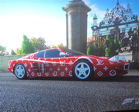 lv wrapped car|custom louis vuitton wraps.